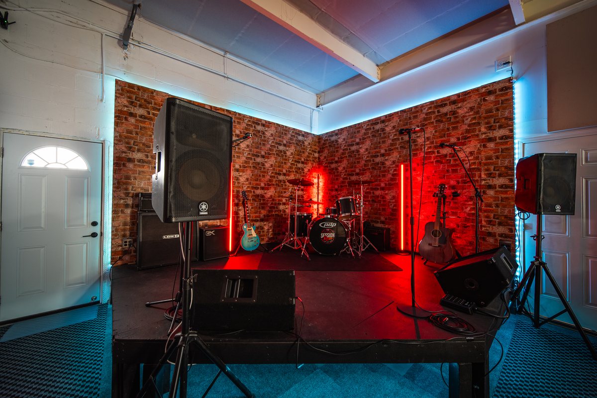 The Session Room stage